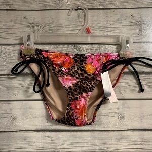 Victoria’s Secret Size Small Cheetah Peony Bikini Bottom